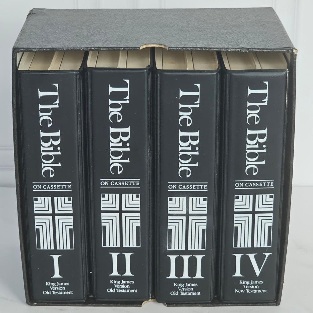 Hosanna The Bible KJV King James Version Old New Testament 48 Cassettes Complete